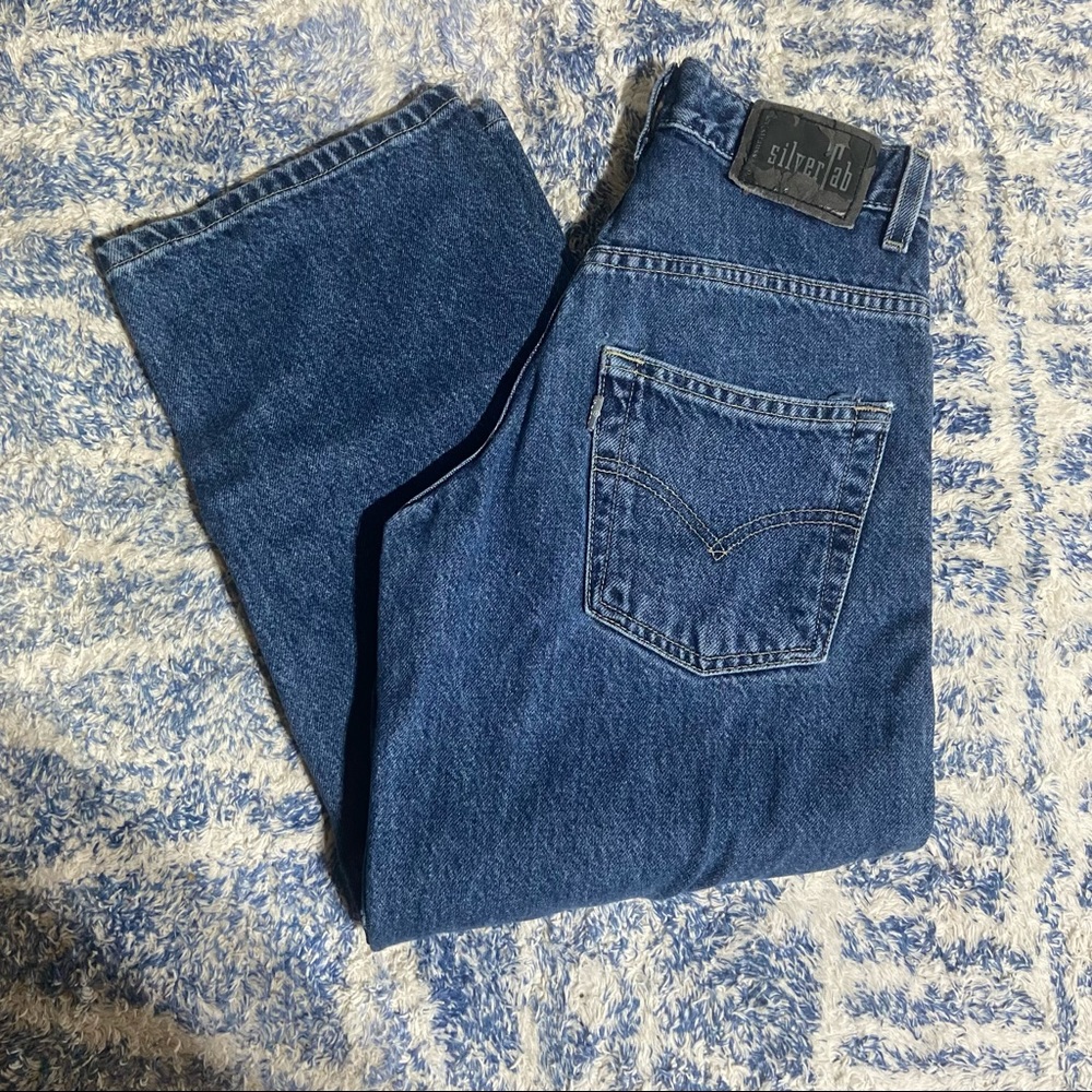 Levi’s | Silver Tab, Vintage Cropped Wide Leg Jeans P401